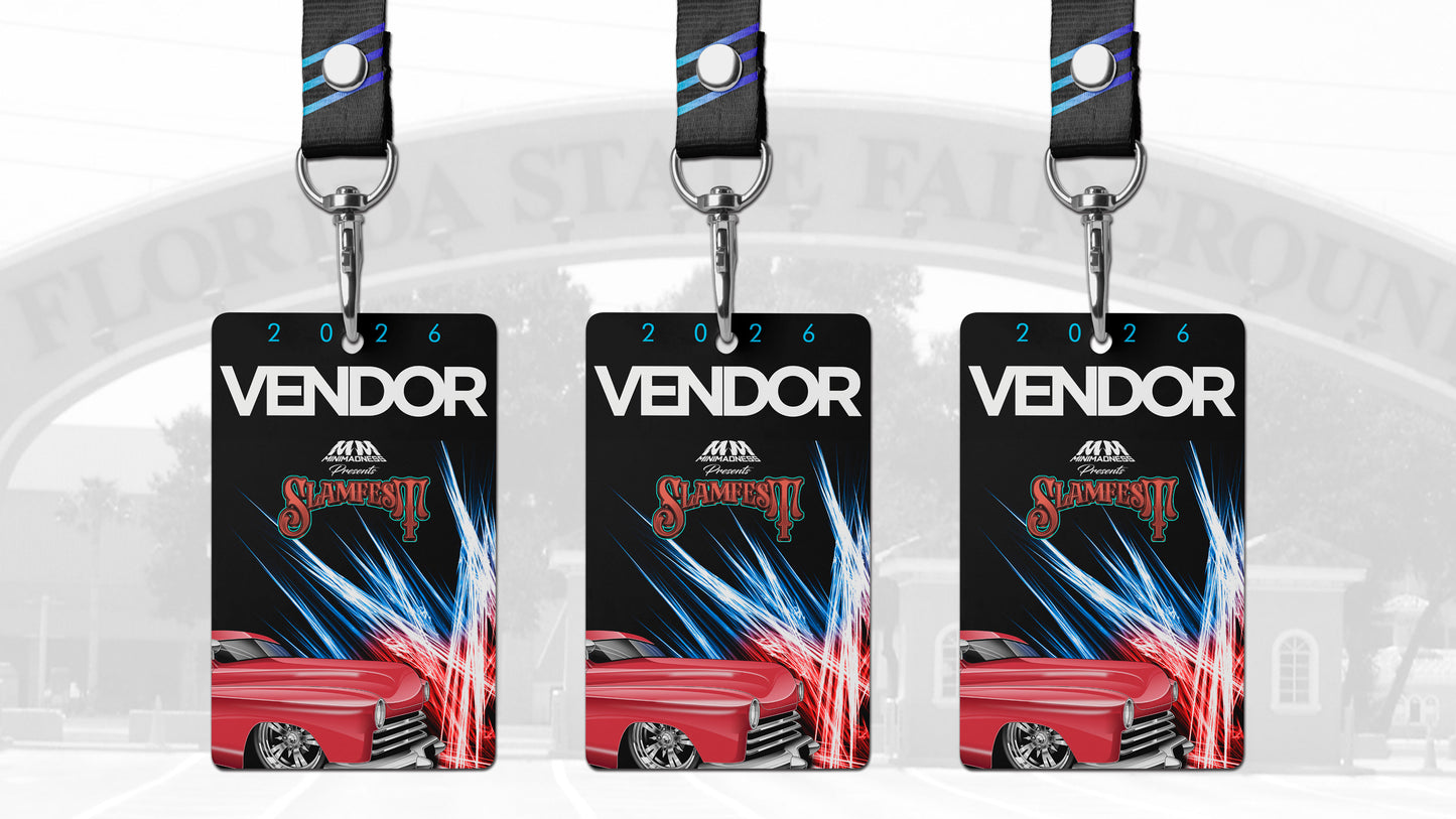 Slamfest 2026 Vendor Registration